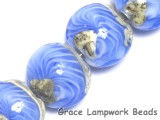 10413712 - Four Arctic Wave Lentil Beads