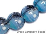 10414612 - Four Bluebell Moonlight Lentil Beads