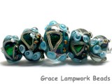 10508311 - Five Mirage Lake Graduated Rondelle Beads