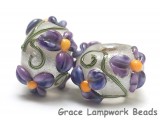 10603901 - Seven Regalia Flower Rondelle Beads