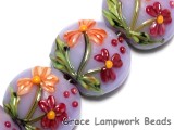 10604412 - Four Morgan's Bouquet Lentil Beads
