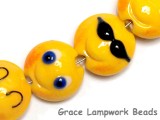 10802712 - Four Emoji Lentil Beads