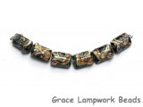 10902303 - Six Cheyenne Rock Mini Kalera Beads