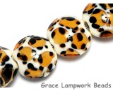 10302612 - Four Animal Prints Lentil Beads