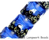10413414 - Four Arctic Blue Shimmer Pillow Beads