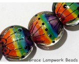 11008202 - Seven Rainbow Balloons Lentil Beads