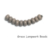SP029 - Ten Stone Gray Spacer Beads