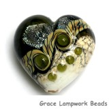 11831225 - Olive Stardust Heart (Large)