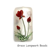 11832103 - Crimson Flower Kalera Focal Bead