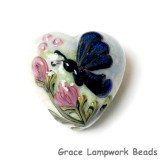 11835005 - Blue Sparkle Garden Butterfly Heart