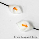 GHP-31: White Calla Lily Floral Headpin