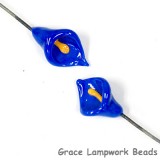 GHP-32: Royal Blue Calla Lily Floral Headpin