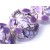 10605212 - Four Lavender Rock River Lentil Beads