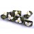 10509003 - Six White Iris Mini Kalera Beads