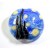 11841502 - The Starry Night Lentil Focal Bead