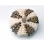 11841702 - Ivory Sea Urchin Lentill Focal Bead