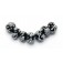10204201 - Seven Midnight Garden Rondelle Beads