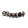 10205301 - Seven Dakota Quilt Rondelle Beads