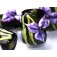 10205703 - Six Purple Iris Mini Kalera Beads