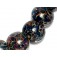 10408212 - Four Blues Free Style Boro Lentil Beads