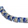 10410004 - Seven Cobalt Treasure Pillow Beads