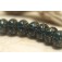 10410301 - Seven Teal w/Metal Dots Rondelle Beads