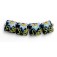 10411214 - Four Azure's Elegance Pillow Beads
