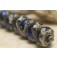 10411421 - Six Cobalt Celestial Rondelle Beads