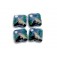 10414514 - Four Howling at the Moon Pillow Beads
