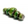10507311 - Five Herbal Garden Shimmer Graduated Rondelle Beads