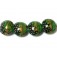 10507312 - Four Herbal Garden Shimmer Lentil Beads