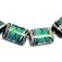 10507803 - Six Seafoam Shimmer Mini Kalera Beads
