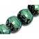 10507812- Four Seafoam Shimmer Lentil Beads