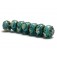 10508501 - Seven Seafoam Florals Rondelle Beads