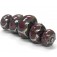 10601711 - Five Graduated Plum Rondelle Beads