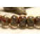 10602401 - Seven Blue, Green & Purple Free Style Rondelle Beads