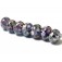 10603301 - Seven Wisteria Skies Rondelle Beads