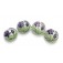 10603912 - Four Regalia Flower Lentil Beads