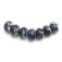 10604101 - Seven Indigo Night Celestial Rondelle Beads