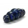 10604111 - Five Graduated Indigo Night Celestial Rondelle Beads