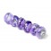 10604821 - Six Lilac Tea Party Rondelle Beads