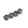 10605512 - Four African Violet Moonlight Lentil Beads