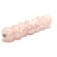 10702401 - Seven Matt Finished Pink w/White Rondelle Beads