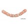 10704303 - Six Pink/Soft Orange Mini Kalera Beads