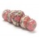 10704311 - Five Graduated Pink/Soft Orange Rondelle Beads