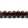 10704421 - Seven Red Rondelle Beads
