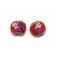 10706512 - Four Vintage Florals Lentil Beads