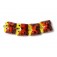 10706914 - Four Sunset Rainbow Pillow Beads