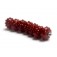 10707201 - Seven Bordeaux Rondelle Beads