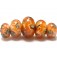 10802511 - Five Toffee Treasures Graduated Rondelle Beads